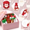 Zomiboo 48 Pcs Christmas Party Favors Bubble Wands Bulk Xmas Mini Bubbles Bottles Christmas Bubble Toys for Kids Classroom Prizes Gift Goodie Bags Fillers Holiday Birthday Party Supplies
