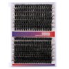 Wleec Beauty Fluffy Lash Clusters D Curl, 60D 80D Thick Volume Cluster Eyelash Extensions, 280PCS Individual Lashes Wispy Fluffy Lash Clusters, 0.05 Mixed 10-18mm DIY Eyelash Extension at Home