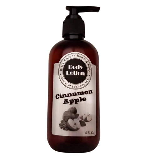 Black Canyon Cinnamon Apple Scented Luxury Body Lotion with Lanolin and Jojoba Oil, 8 Oz