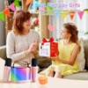 Mini Karaoke Machine for Kids, Bluetooth Speaker with 2 Wireless Microphones, Protable Toddler Karaoke Machine Toys with Variable Voice LED Lights for 4-12 Years Old Girls Christmas Birthday Gift