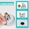 Universal Bathroom Sink Stopper with Hair Catcher, for 1.04-1.97 Inch Drain Hole, Spring Core Bathtub Drain Cover, Pop Up Sink Plug Basin Drain Strainer