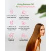 Leven Rose Organic Batana Oil Hair Serum for Hair Growth, 2 oz - Repairs Split Ends, Dry Damaged Hair, Supports Collagen Production, Chemical Free Scent, Simple Application