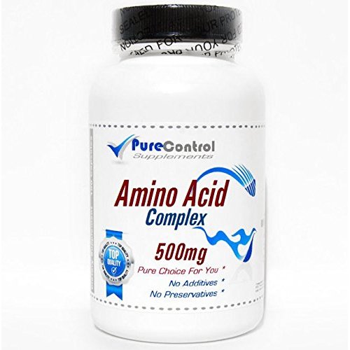 Amino Acid 500mg Complex // 200 Capsules // Pure // by PureControl Supplements