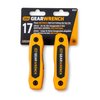GEARWRENCH 17 Piece SAE/Metric Ball End Folding Hex Key Set - 83511