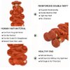 Ginger Bundles Color 350 Body Wave Human Hair Bundles Color 350 Orange Bundles Human Hair 3 Bundles 14 14 14 Inch Ginger Orange Bundles Hair Extensions