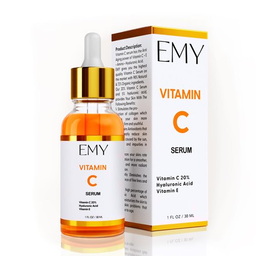 Vitamin C Serum Hyaluronic Acid Anti-aging Face Moisturizer Nourishing Protects your skin Anti-wrinkle care Collagen Glycerin Ascorbic Acid Plumping Cream