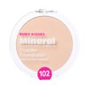 Ruby Kisses Mineral Pressed Powder Foundation, Medium to Full Coverage Natural Finish 0.35 Ounce (Fair Porcelain)
