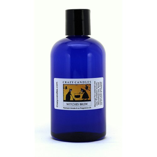 8oz Witches Brew 8 Fl Oz Bottle (15ml) Premium Grade Scented Fragrance Oil by Crazy Candles