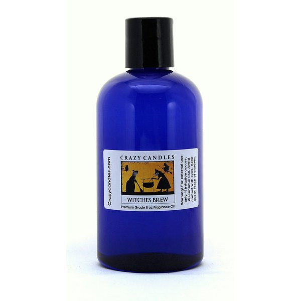 8oz Witches Brew 8 Fl Oz Bottle (15ml) Premium Grade Scented Fragrance Oil by Crazy Candles