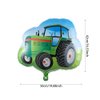 Farm Tractor Birthday Party Supplies 137 Pcs Tractor Balloon Garland Arch Kit Green Tractor with Farm Animal Cow Print Latex Balloons for Tractor Birthday Autumn Harvest Party Decoration