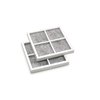 HQRP 2-Pack Air Filter compatible with LG LMXS27626S LMXS27676D LMXS27766S LMXS30746S UPFXC2466S LMXS30776S LMXS30756S LMXS30786S LMXS30796D LNXC23726S LNXC23766D Refrigerator