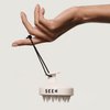 SEEN Scalp Massager - Exfoliating Scalp Massager - Removes Buildup - Promotes Circulation - Hair Brush for Healthy Scalp and Hair Growth