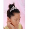 Sither Princess Hair Comb for Girls Mini Crystal Hair Comb Headpiece for Wedding Birthday Halloween Party Christmas Gift (style 1)