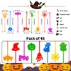 Vellibring 48 PCS Halloween Sticky Hands Party Favors for Kids Stretchy Sticky Toys Bulk for Halloween Treats Goodie Bag Stuffers Fillers Classroom Exchange Prizes