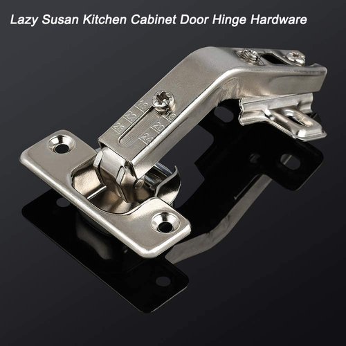 2 Pairs 135 Degree Corner Kitchen Cabinet/Cupboard Folded/Folden Door Hinges for Combination with Screws