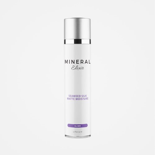 Mineral Elixir Seaweed Silk Matte Hydrating Face Moisturizer with Sun Protection
