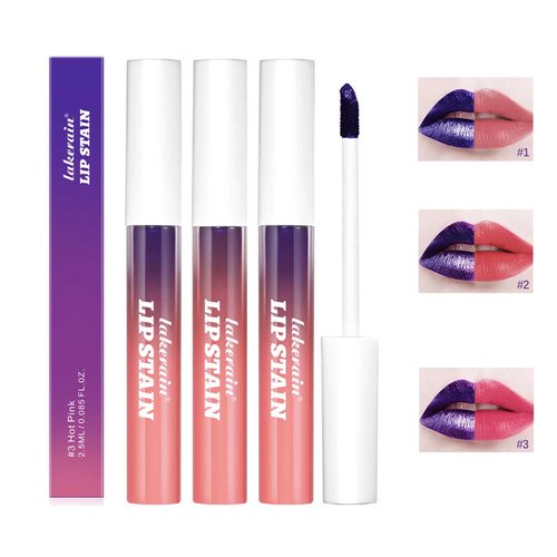 KTouler 3Pcs Peel Off Lip Liner Stain,Highly Pigmented Long Lasting Lip Stain Peel Off,Waterproof Lip Stain Liner,Matte Finish Lip Stain Liner