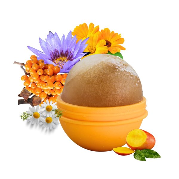Mango Frozen Face Roller | Ice Ball for Face - Soothing Facial Ice Roller for Women and Men, Skin Refreshing Face Icer, Ideal for Puffiness Relief