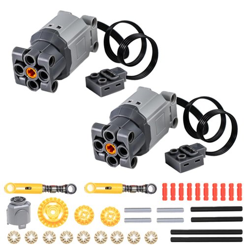 35PCS 88003 Power Functions L Motor Compatible with Lego Technical Parts Assembled Building Blocks Car Toys MOC Bricks Power Up