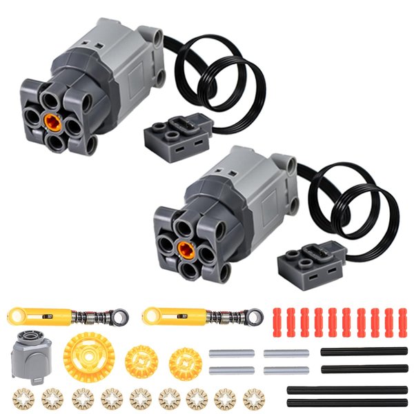 35PCS 88003 Power Functions L Motor Compatible with Lego Technical Parts Assembled Building Blocks Car Toys MOC Bricks Power Up