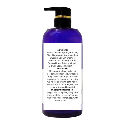 Refresh & Nourish Lavender/w Collagen Shower Gel & Niacinamide Moisturizing Body Lotion Bundle – Infused with Refreshing Moisturizing Lavender Lasting Scent, 32 Fl. oz