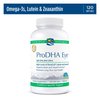 Nordic Naturals ProDHA Eye - Fish Oil, 360 mg EPA, 845 mg DHA, 20 mg FloraGLO Lutein, 4 mg Zeaxanthin, Support for Neurological Function and Long-Term Eye Health*, 120 Soft Gels