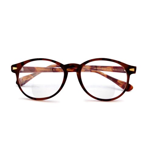 Boomer Eyeware Classic Stylish Bifocal Rounders, Reading Glasses for Men & Women, 2.00, Brown