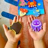SUPINEEDO Fridge Magnet for Toddlers, Rubber Cute Animal Magnets for Baby,Refrigerator Magnets for Toddlers Educational Learning Toy Gift Whiteboard
