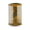 Hunter Jack Sandalwood Handmade Beard Comb for Men - Premium Wooden Comb - Pocket Wood Comb in PU Leather Case