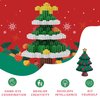 BB FUN HOUSE Christmas Tree Ornaments Pixel Art Puzzle Bricks Bucket, 620 Piece Pixel Blocks Art Kit for Create 3D Christmas Tree, Patented Interlocking Building Bricks Stem Toys, Gift for Age 6 Plus