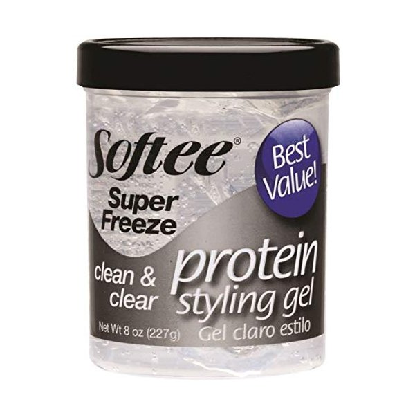 Softee Styling Gel [Super/Clear] (Pack of 6)