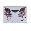 SOWAKA Face Jewels for Women Halloween Stick On Self Adhesive Crystal Rhinestones Face Gems Stickers for Girls Festival Holiday Parties Makeup (Black - Bat)