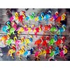 30 Packs Funny Summer Present Unique Mini Flamingo Assorted fidgets Bubble Toys for Kids Children Classroom Students Gifts from Teacher,Birthday Party Favors