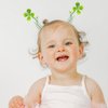 LOGOFUN 40pcs Four-leaf Clover Hair Clips Plants Hairpins Sprout Hair Barrette Adorable Hair Accessories for Little Girls