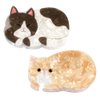 SHIDXIB 2Pcs Cute Acetate Hair Claw Clip Cat Shaped Hair Claw Clips Non-Slip Strong Hold Jaw Clips Headwear For Women