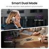 AI Voice Recorder, Note Voice Recorder Transcribe & Summarize, AI Noise Cancellation Technology, Supports 152 Languages, 64GB Memory APP Control Audio Recorder for Lectures, Meetings, Calls, Dark Gray