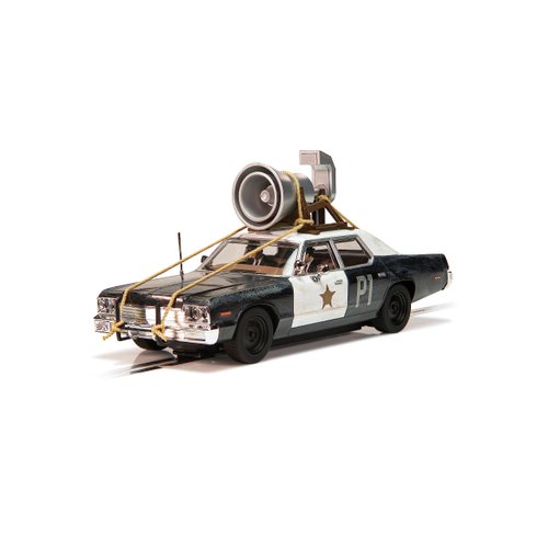 Scalextric Blues Brothers Bluesmobile Dodge Monaco Police Car with PA Speaker 1:32 Slot Race Car C4322