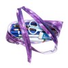 ZIPIT Colorz Pencil Case for Girls | Pencil Pouch for School, College and Office | Pencil Bag for Kids (Purple Galaxy)