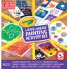 Crayola Less Mess Painting Activity Kit (46pcs), Kids Art Set, Washable Kids Paints, Gifts for Kids, Ages 4+