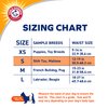 Arm & Hammer For Pets Male Dog Wraps, Size Small, 12 Count | Ultra-Absorbent, Adjustable Male Dog Diapers with Leak-Proof Protection and Wetness Indicator | Baking Soda for Odor Control