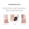 F3 Systems, Self-Standing Emery Foot File, Double-Sided Pedicure Tool, Effective for Cracked Heel, for Wet & Dry Feet, Pedicure, Hygienic Exfoliating, Callus Remover, Foot Scrubber, Professional Care