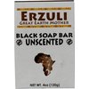 ERZULI Erzuli Black Soap Bar - Unscented, 4 OZ