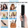 Cordless Hair Straightener Brush Portable Straightening Comb for Travel/Home/Outdoor, Negative Ion Hot Comb Hair Styling Comb for Women, 5000mAh USB Rechargeable, Anti-Scald