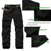 Women's Cotton Casual Military Army Cargo Combat Work Pants with 8 Pocket Black US 8