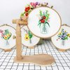Adjustable Embroidery Stand, Guofa Embroidery Hoop Stand Rotated Cross Stitch Stand, Hands Free Embroidery Hoop Holder for DIY Craft, Sewing Needlepoint Frame Stand
