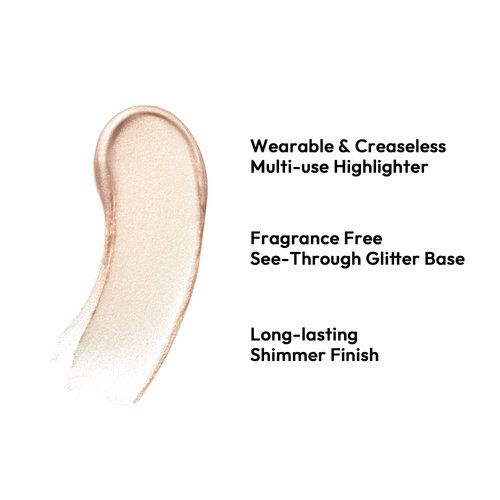 Javin De Seoul Wink Eye Shimmer I Light - Versatile Illuminator, Highlighter, Buildable Eye Shadow, Adds Radiant Glow for Eyes and Face, 6g (01 Pre Beige)