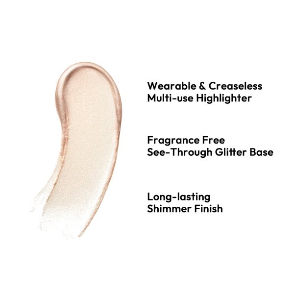 Javin De Seoul Wink Eye Shimmer I Light - Versatile Illuminator, Highlighter, Buildable Eye Shadow, Adds Radiant Glow for Eyes and Face, 6g (01 Pre Beige)