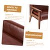Vaguelly Miniature Chair Mini Sofa Leather Couch Outdoor Furniture Mini Bench Chair Miniature Recliner Chair Dollhouse Sofa 1 12 Scale Desktop Mini Furniture Miniature Armchair Ob11 Wooden