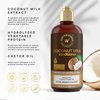 WOW Skin Science Coconut Milk Hair Conditioner for Dry Hair - Deep Conditioner for Dry Damaged Hair Sulfate Free Conditioner - Curly Hair Conditioner - Conditioner for Men & Women