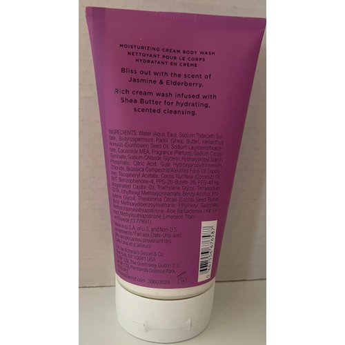 Generic Jasmine & Elderberry (bliss) Moisturizing Body Wash with Shea Butter (8oz)